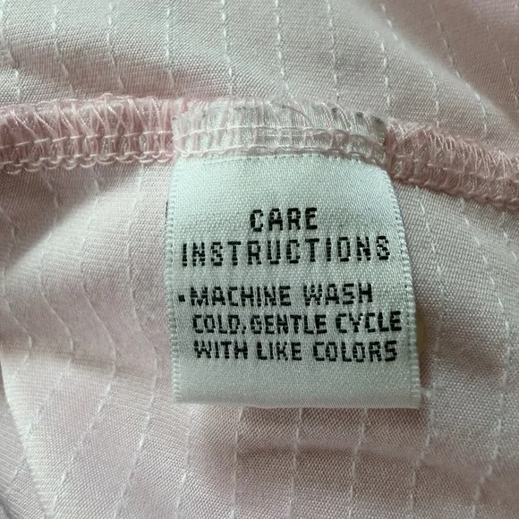 Masters Collection Ladies Pink Sleeveless Polo Golf Shirt Large - Picture 7 of 8